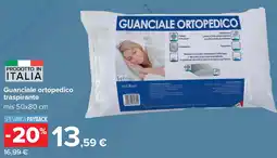 Carrefour Guanciale ortopedico traspirante offerta