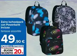 Carrefour Zaino Ischoolpack offerta