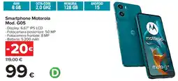 Carrefour Smartphone Motorola Mod. G05 offerta