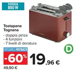 Carrefour Tostapane Tognana offerta
