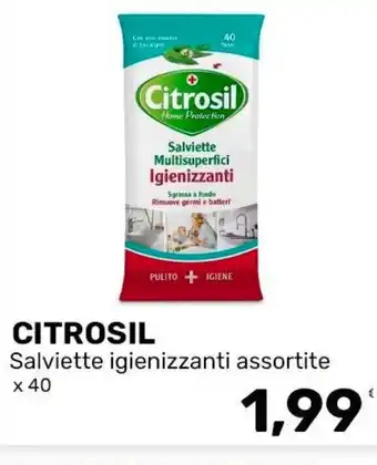 Citrosil salviette igienizzanti assortite