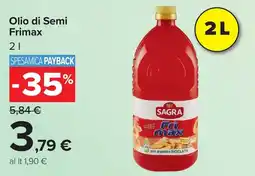 Carrefour Market Olio di Semi Frimax offerta