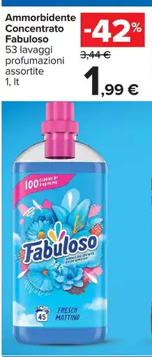 Carrefour Fabuloso Ammorbidente Concentrato offerta