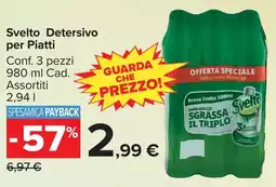 Carrefour Market Svelto Detersivo per Piatti offerta