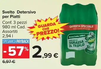 Svelto Detersivo per Piatti