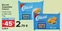 Carrefour Market Biscotti Zuppalatte Colussi offerta