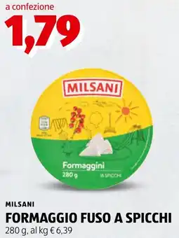 ALDI Milsani Formaggio Fuso a Spicchi offerta