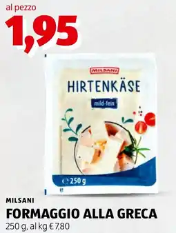 ALDI Milsani Formaggio alla greca offerta