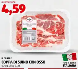 ALDI Il Podere Coppa di Suino con Osso offerta