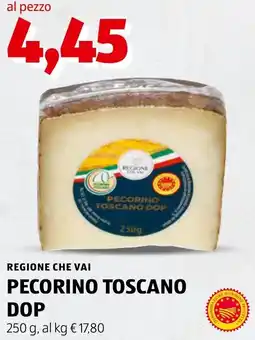 ALDI Pecorino Toscano DOP offerta