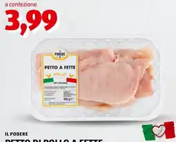 ALDI Il podere petto di pollo a fette offerta