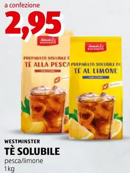 ALDI Westminster Tè Solubile offerta