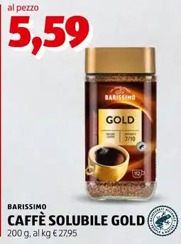 ALDI Barissimo Caffè Solubile Gold offerta