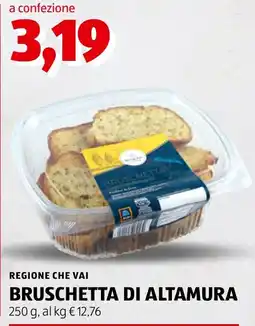 ALDI Bruschetta di Altamura offerta