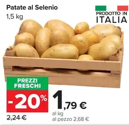 Carrefour Market Patate al Selenio offerta