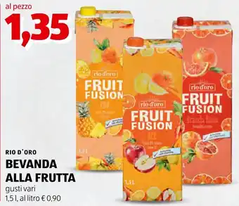 ALDI Rio d'oro bevanda alla frutta offerta