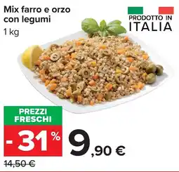 Carrefour Market Mix farro e orzo con legumi offerta