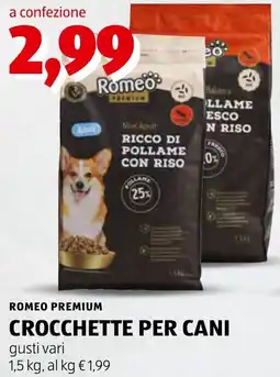 ALDI Romeo Premium crocchette per cani offerta