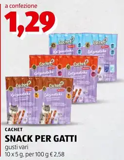 ALDI Cachet snack per gatti offerta