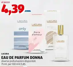 ALDI Lacura Eau de Parfum Donna offerta