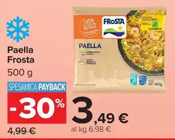 Carrefour Market Paella Frosta offerta