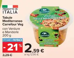 Carrefour Market Tabule Mediterraneo Carrefour Veg offerta