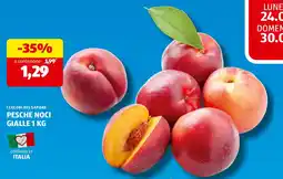 ALDI I colori del sapore pesche noci gialle offerta