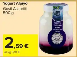 Carrefour Market Yogurt Alpiyò offerta
