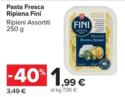 Carrefour Market Pasta Fresca Ripiena Fini offerta