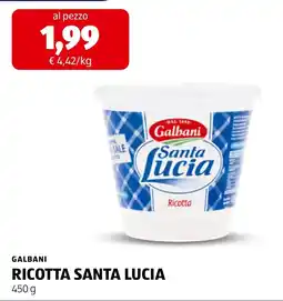 ALDI Ricotta Santa Lucia offerta
