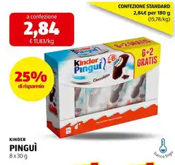 ALDI Kinder Pinguì offerta