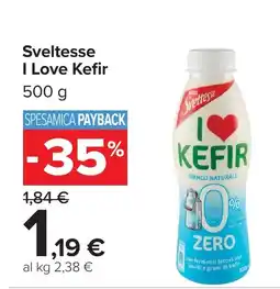 Carrefour Market Sveltesse I Love Kefir offerta