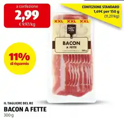 ALDI Bacon a fette Il tagliere del re offerta