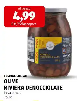 ALDI Olive riviera denocciolate offerta
