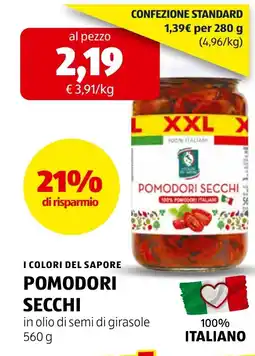 ALDI I colori del sapore pomodori secchi offerta