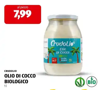 Crudolio olio di cocco biologico