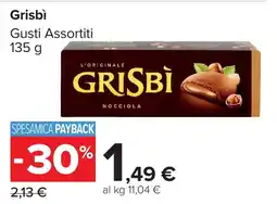 Carrefour Market Grisbì Gusti Assortiti offerta