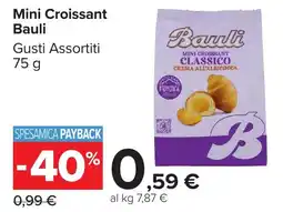 Carrefour Market Mini Croissant Bauli offerta