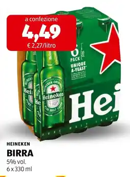 ALDI Heineken birra offerta