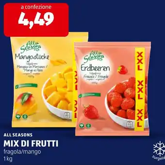 All Seasons Mix di frutti