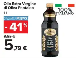 Carrefour Market Olio extra vergine di oliva Pantaleo offerta