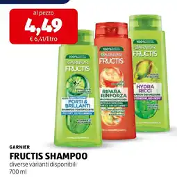 ALDI Garnier Fructis Shampoo offerta