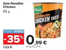 Carrefour Market Knorr Asia Noodles Chicken Taste offerta