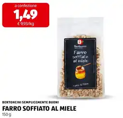 ALDI Bertoncini Farro soffiato al miele offerta