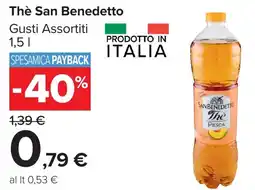 Carrefour Market Thè San Benedetto Gusti Assortiti offerta