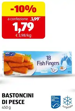 ALDI Fish Fingers offerta