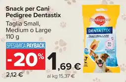 Carrefour Market Snack per Cani Pedigree Dentastix offerta