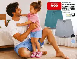 ALDI Up2fashion men pantaloncini da notte per uomo offerta