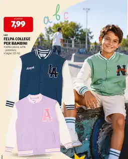 ALDI Felpa college per bambini L&D offerta