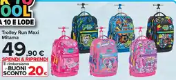 Carrefour Market Trolley Run Maxi Mitama offerta
